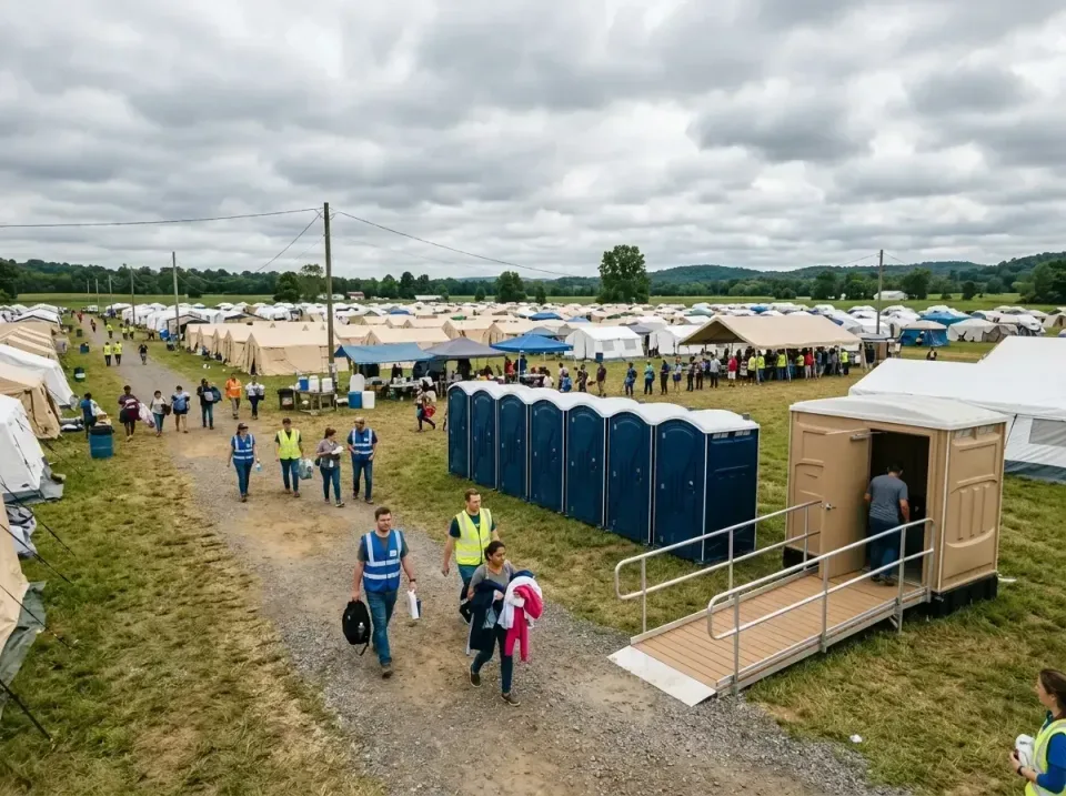 disaster-relief-camp-restrooms-010 — frequently asked questions, Dumpster & Portable Bathrooms Rental in Union City, CA
